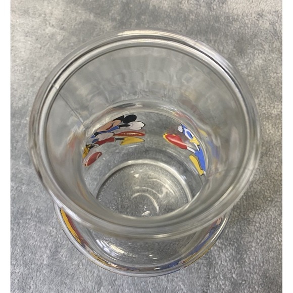 The Walt Disney Productions Mickey & Friends Sports Glass Canister With Lid - Picture 8 of 10